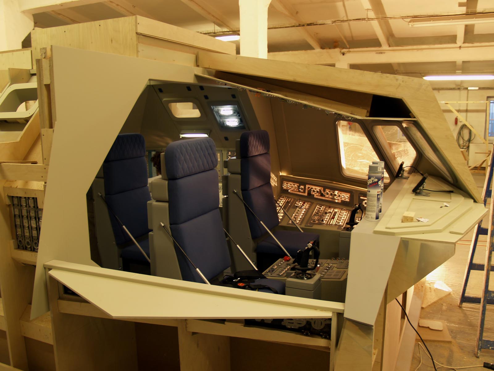 shuttle cockpit, 