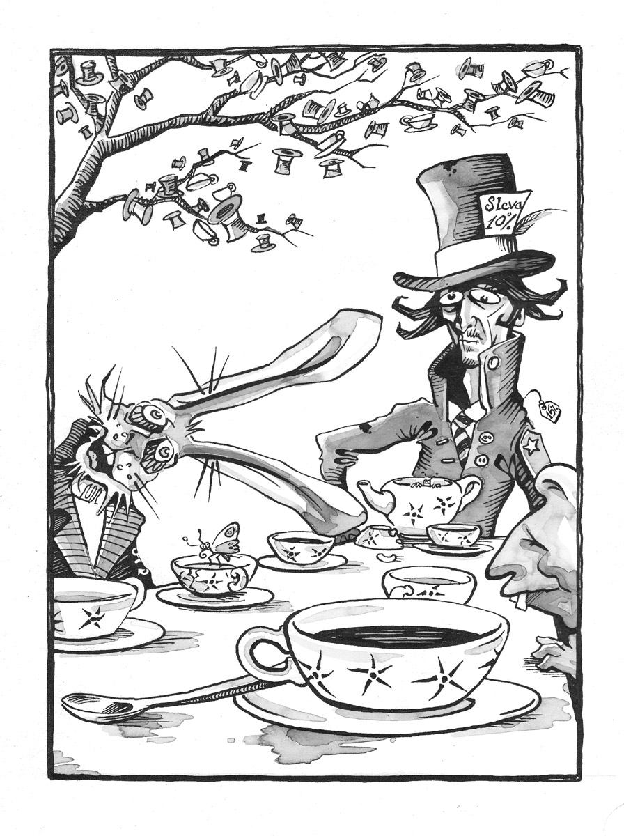 hatter and hare, 