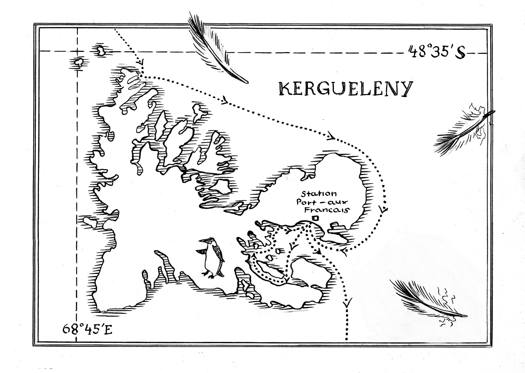 kerguelen island, 